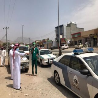 في بارق لجنة المواشي السائبة تضبط عددًا من المواشي بثلوث المنظر