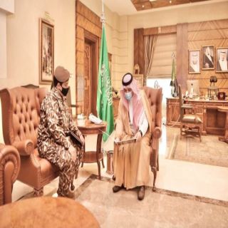 سمو مُحافظ #جدة يستقبل العقيد"الشهري" قائد القوة الخاصة للأمن البيئي بمنطقة مكة