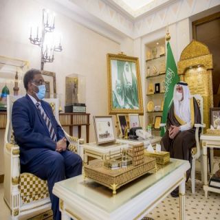 سمو أمير القصيم يستقبل سفير جمهورية السودان لدى المملكة