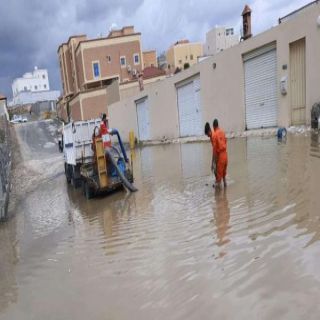 #بلدية_خميس_مشيط تنزح مايقارب 10310 طن من مياه الأمطار