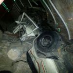 2 حالتي وفاة وثلاث اصابات في حادث انحراف سيارة بطريق جبل منعا بتنومه ... 