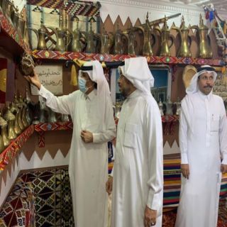 وفد ثقافة الشمالية يزور متحف السلطاني بعرعر