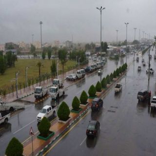 أمطار على هذه المُحافظات في #جازان حتى السابعة مساءً