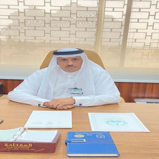هاشم الشهري يُباشر مهام عمله وكيلاً لمُحافظة البرك