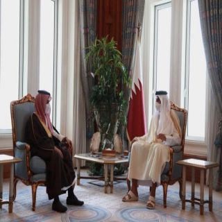 #أمير_قطر يستقبل سمو وزير الداخلية السعودي