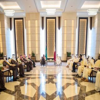 سمو وزير الداخلية يعقد جلسة مباحثات رسمية مع رئيس مجلس الوزراء وزير الداخلية بدولة قطر