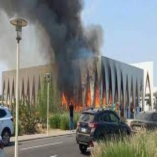 إصابة 14 شخصًا بإختناق في حريق بمسرح الـ "بلازا" في مهرجان الجونة السينمائى