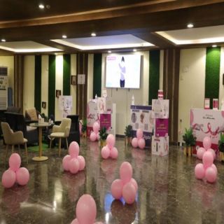 تنمية مركز بحر أبو سكينة تقيم معرض توعوي عن  سرطان الثدي