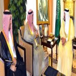 نائب أمير القصيم يستقبل مدير عام الشؤون الصحية بالقصيم 