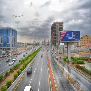 أمطار متفرقة على مُحافظتي #جدة و #ينبع