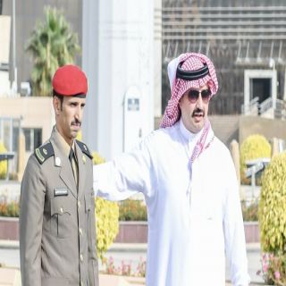 سمو أمير عسير يُقلد الشهري رتبتة الجديدة ويُكرم قائد الحماية الخاصة