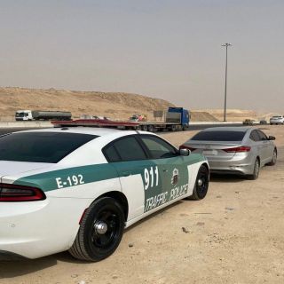 مرور الرياض ضبط قائد مركبة ظهر في فيديو تسبب في أرتطام مركبة بشاحنة