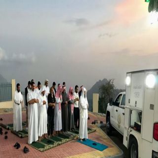 الأمر بالمعروف في #الباحة يُفعّل برنامج "المصلى المتنقل" في المتنزهات والأماكن العامة