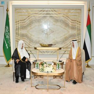 رئيس #مجلس_الشورى يعقد جلسة مباحثات رسمية مع رئيس المجلس الوطني الاتحادي بالإمارات