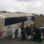 نجاة 54 طالبة تعرضت حافلتهن لحادث سير بالباحة