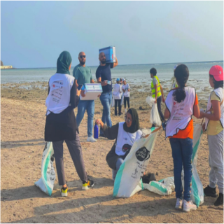 #أمانة_جدة تواصل حملاتها التطوعية بحملة تنظيف خليج سلمان