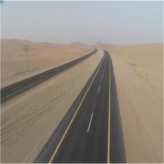 #النقل تواصل أعمال تنفيذ مشروع إزدواج طريق #الرياض #الرين #بيشة