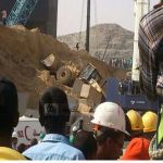 مدني العاصمة يُباشر أنهيار جسر جبل الكعبة