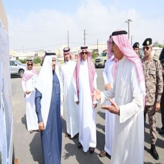 سمو أمير #جازان يتفقد حي العشيماء والحارة الشامية