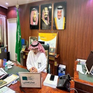 مدير #تعليم_محايل يُدشن الملتقى الأول للإدارة المدرسية"آفاق" بمكتب #المجاردة