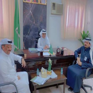 الشريف يقف على سير العمل التعليمي في ثانوية الفلاح بثلوث المنظر