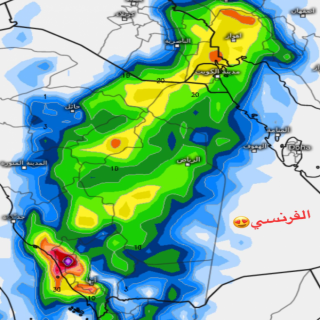 الحصيني عبر #تويتر يتوقع هطول أمطار غزيرة على هذه المناطق