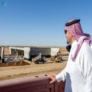 سمو أمير القصيم مشروع طريق القصيم مكة المكرمة المباشر
