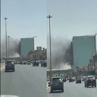 متداول - فيديو يوثق حريق بمستشفى الحبيب الجديد في #الرياض