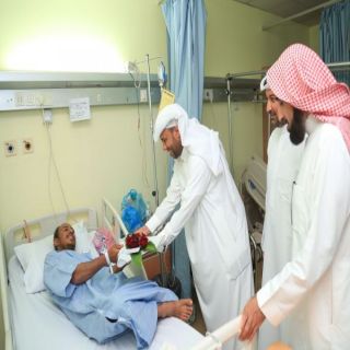 جمعية رعاية المرضى تعايد المرضى المنومين بمستشفى البكيرية العام
