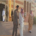 أمير عرعر يؤدي صلاة العيد بجامع عبدالعزيز بن مساعد 