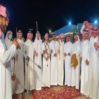 العقيد آل عامر يحتفل بزواج أبنه سعيد