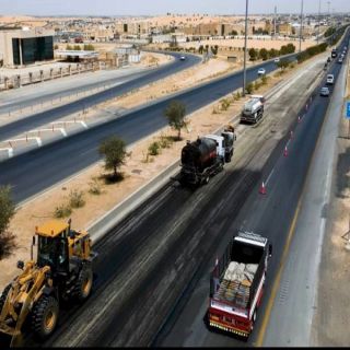 #أمانة_القصيم تواصل أعمال تأهيل وتحسين الطرق الرئيسية بمدينة #بريدة