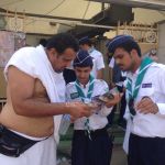"جوالة الباحة" تواصل عملها في المشاعر المقدسة، وترشد 12640 تائهاً 
