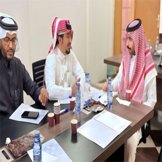 البارقي يستقبل مساعد رئيس شؤون الجمعيات بأمانة عسير