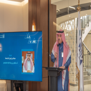 رئيس #جامعة_الملك_خالد يشهد احتفال وكالة الأعمال والشراكة المجتمعية بمنجزات 2023..
