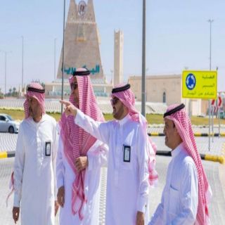 محافظ #البكيرية يقف على مشروع استكمال طريق الملك سلمان بعد افتتاحه