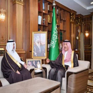 سمو أمير #جازان يستقبل وكيل وزارة البيئة والمياه والزراعة