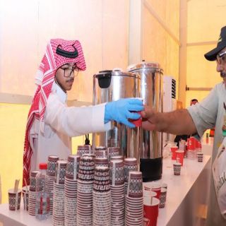 الفرق التطوعية بمنفذ جديدة عرعر في مقدمة مستقبلي حجاج العراق