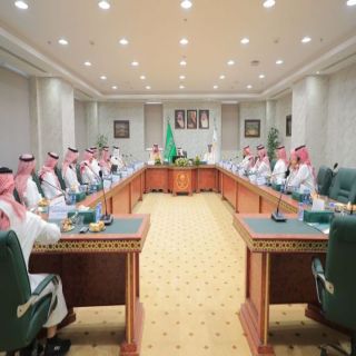 أمين القصيم يلتقي بالرئيس التنفيذي للهيئة العامة للعقار والوفد المرافق له