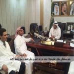 ثانويبة الإمام الأوزاعي تزور مستشفى محايل عسير