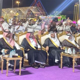فيديو- مُحافظ بارق يرعى إحتفاء أهالي المُحافظة بـ #اليوم_الوطني_94