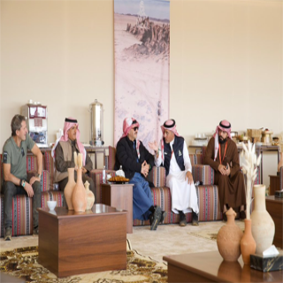 سمو أمير عسير يستقبل رئيس جمهورية التشيك في مقر انطلاق رالي دكار