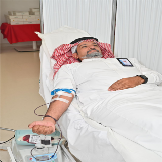 #أمانة_جدة تشارك في حملة تبرع بالدم بالتعاون مع كلية فقيه للعلوم الطبية
