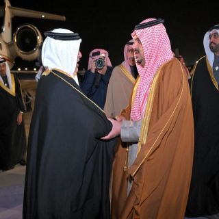 سمو نائب أمير الرياض يستقبل سمو ولي عهد مملكة البحرين