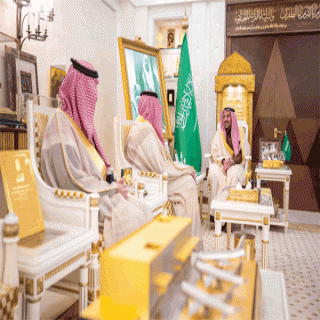 سمو أمير منطقة القصيم يستقبل مُدير إدارة المجاهدين السابق والحالي