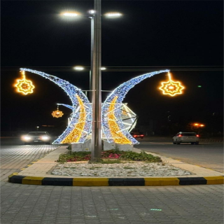 الفوانيس الرمضانية تُزين شوارع محافظة الشماسية ابتهاجاً بشهر رمضان