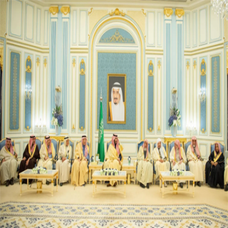سمو ولي العهد يستقبل المهنئين بشهر رمضان