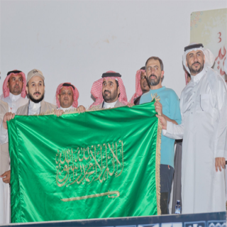بحضور المُحافظ محافظة محايل عسير بـ #يوم_العلم