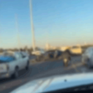 اصطدام مركبة بـ (4) مركبات في مدينة بريدة يُخلف (3) أصبات وحالةوفاة