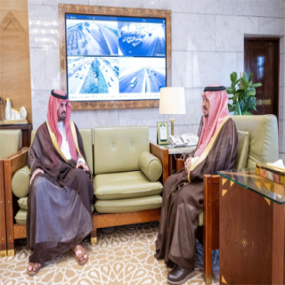 سمو أمير الرياض يستقبل أمين منطقة الرياض